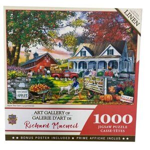 Richard Macneil 1000-Piece Jigsaw Puzzle Featuring Charming Autumn Farm Scene
